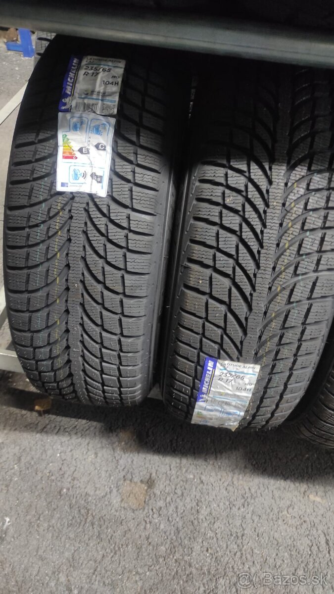 Michelin 235/65r17 zimné