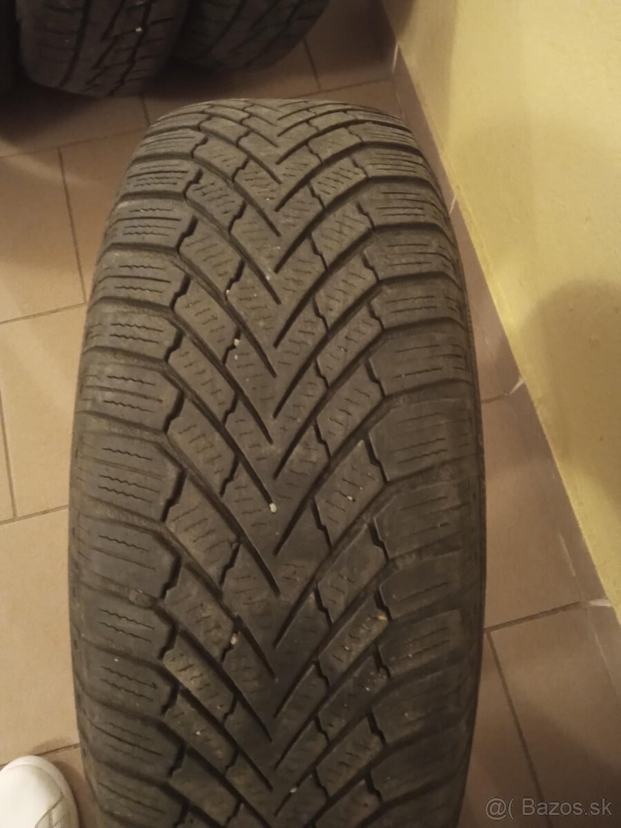 Predám 2ks zimné pneumatiky 195/65r15 Continental