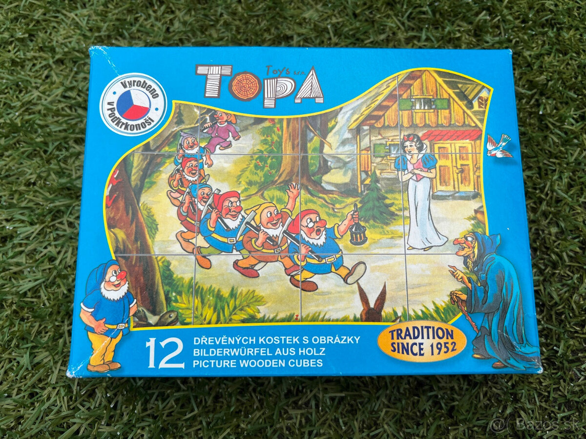 Topa kocky snehulienka 12 ks