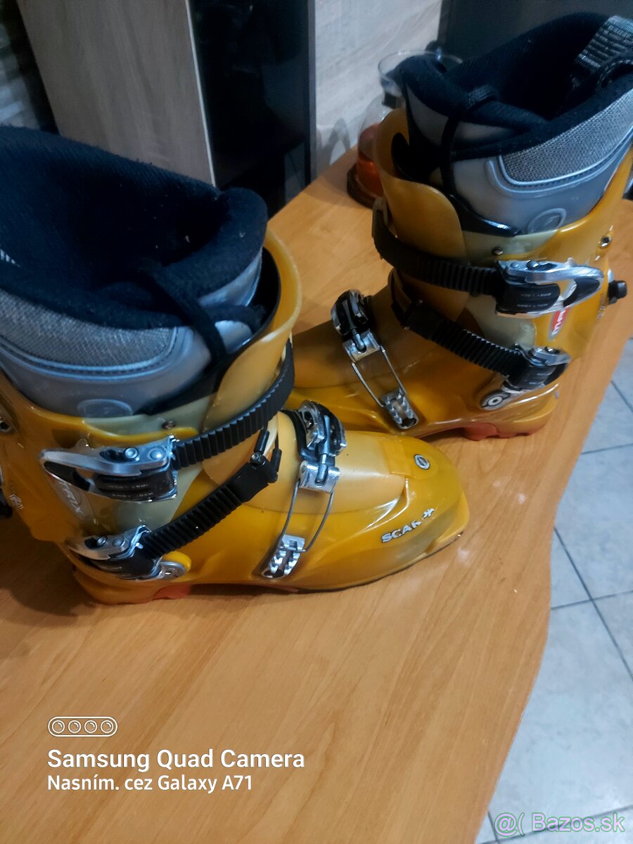 Skialp skialpy skialpove lyziarky scarpa 275 310 mm skelet