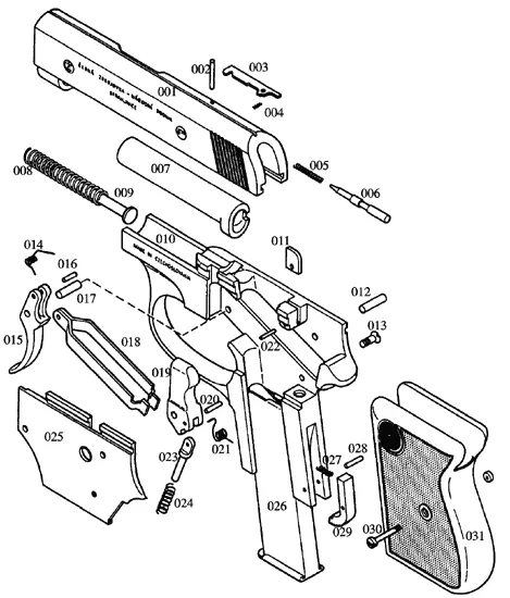 Kupim volnopredajne suciastku na pistol cz 45