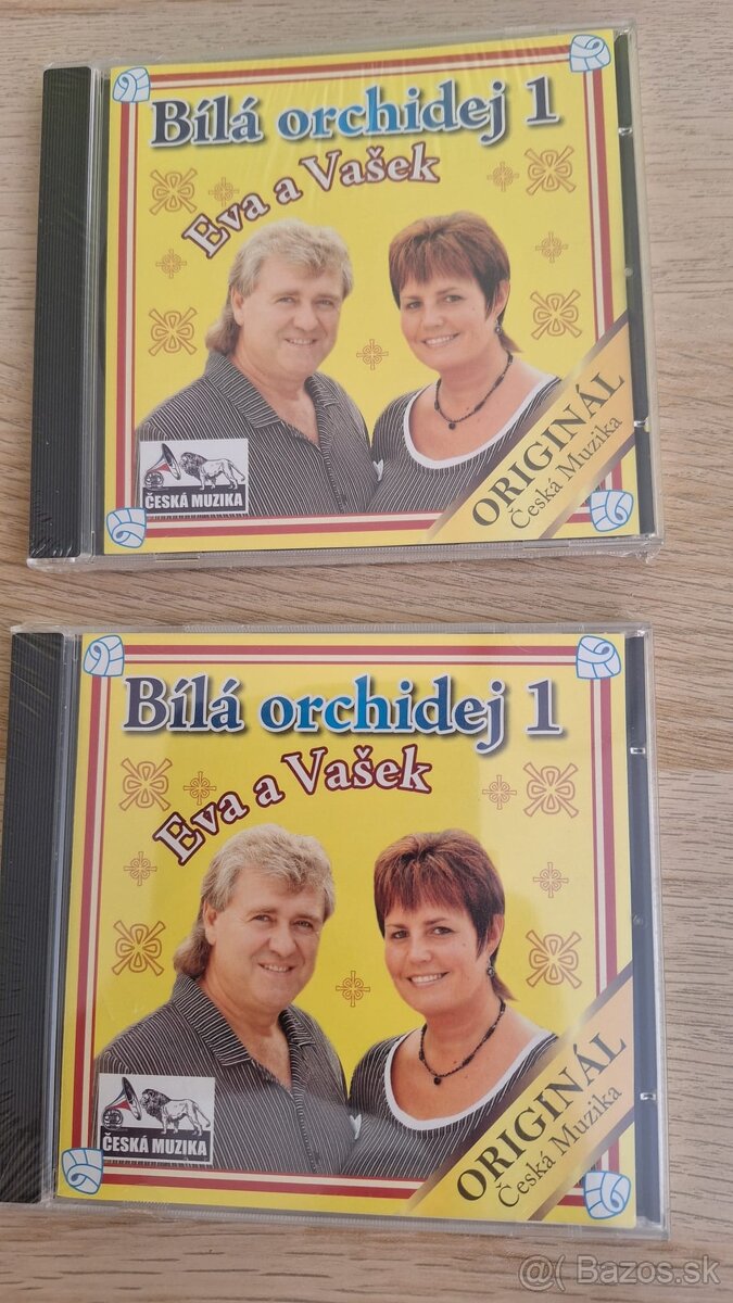 2x CD  Bílá orchidej 1, Eva a Vašek