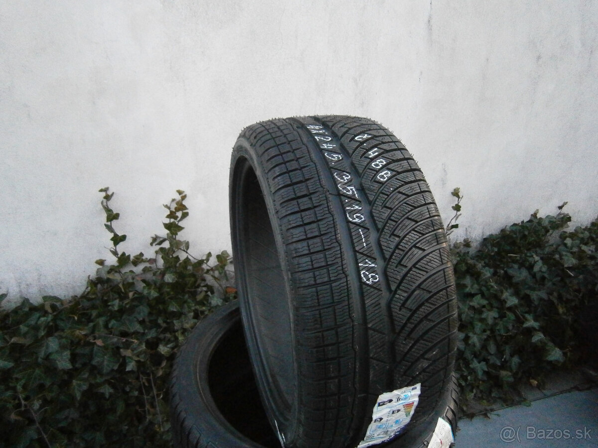 Predám 4x zimné nové pneu Michelin 245/35 R19 93WXL