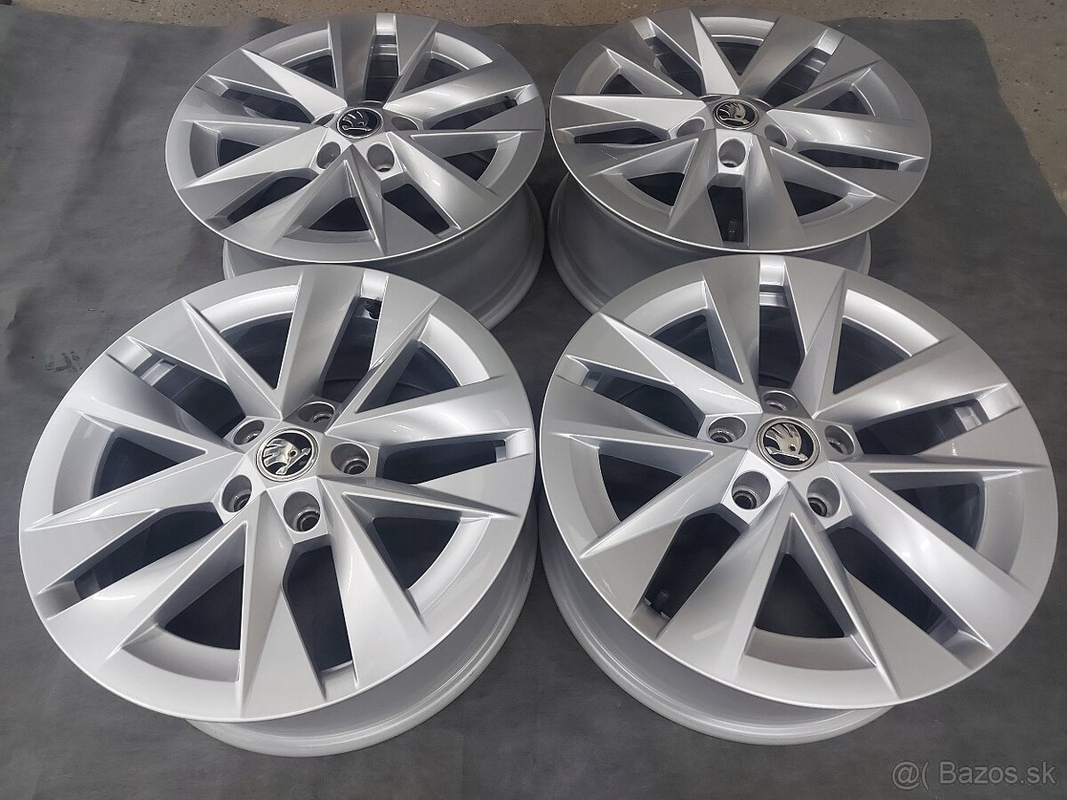 5x112R17 elektrony orig.ŠKODA  OCTAVIA-SUPERB-KAROQ