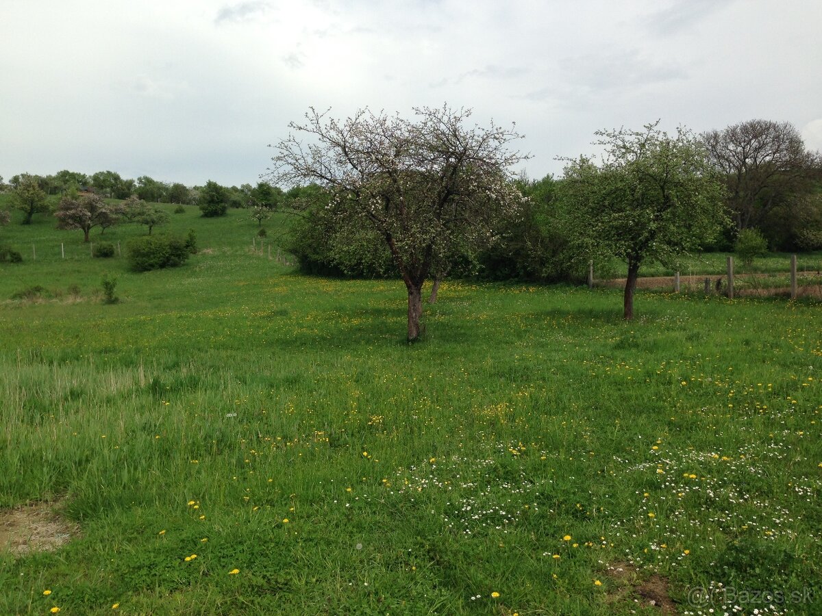 Pozemok obec Ďanová cca. 11km od Martina-predaj