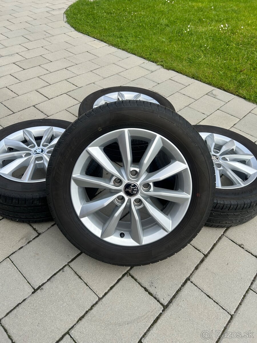 Alu disky Škoda Minoris 5x112 r16"