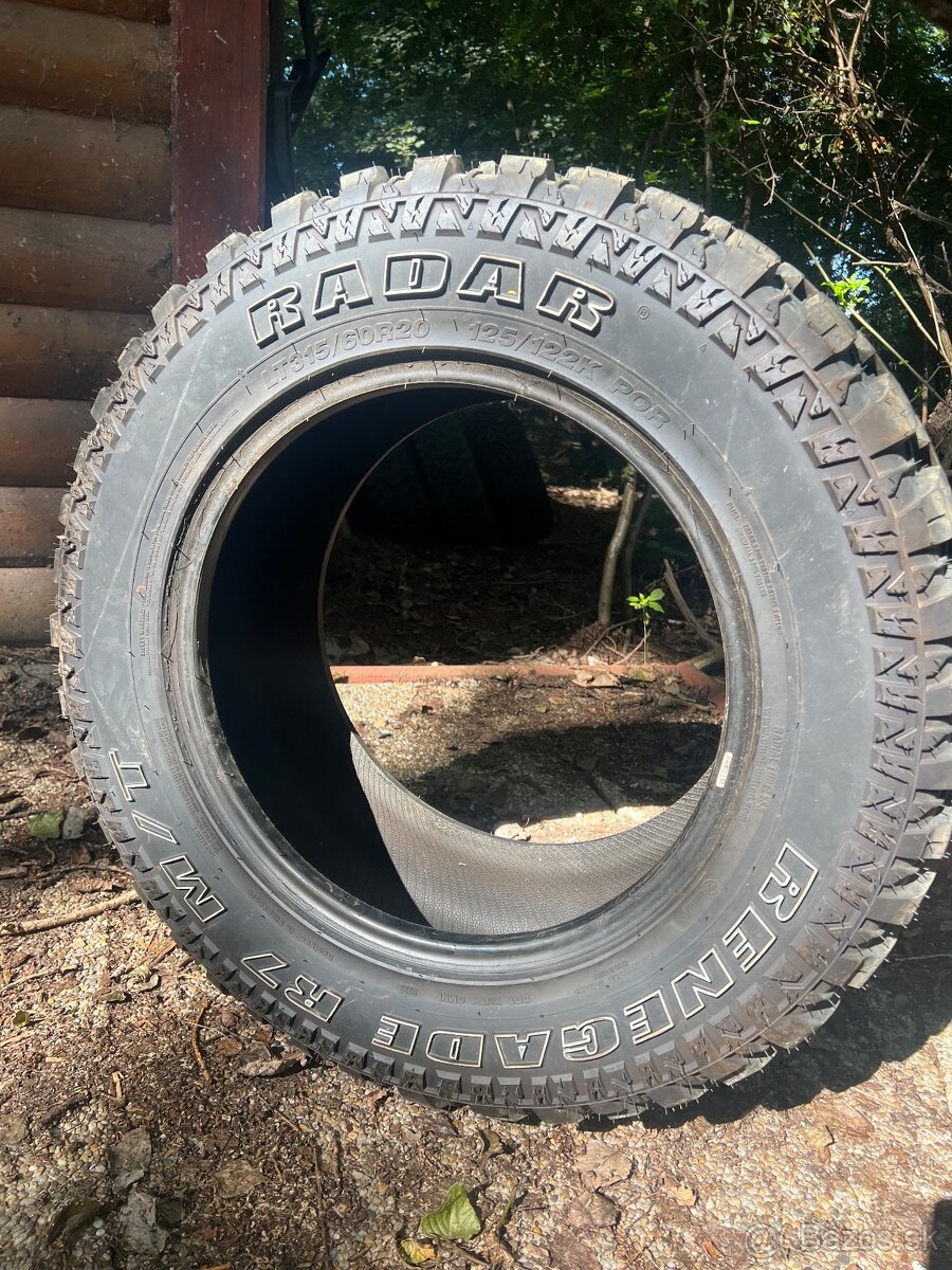 Predám 4 ks pneu 315/60 R20