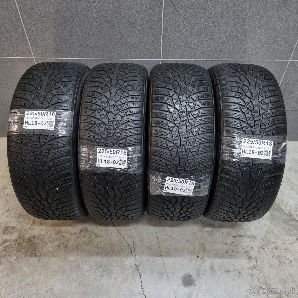 Zimné pneumatiky 225/50 R18 NOKIAN RSC DOT3218