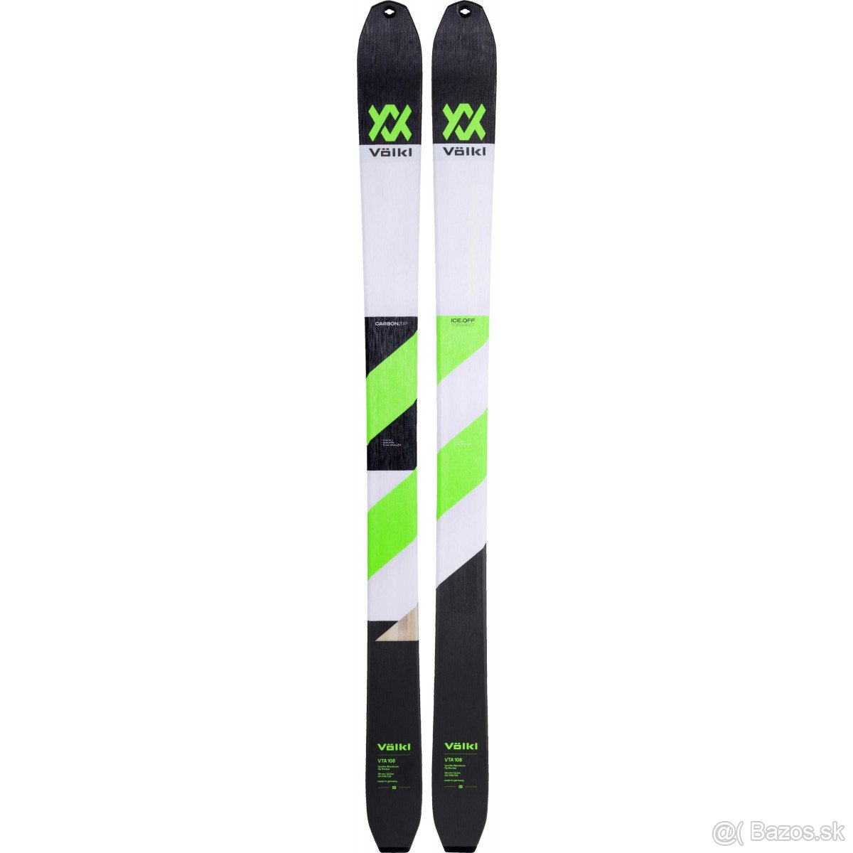 Skialp lyže VOLKL VTA 108 dĺžka 189 , PC: 598 EUR