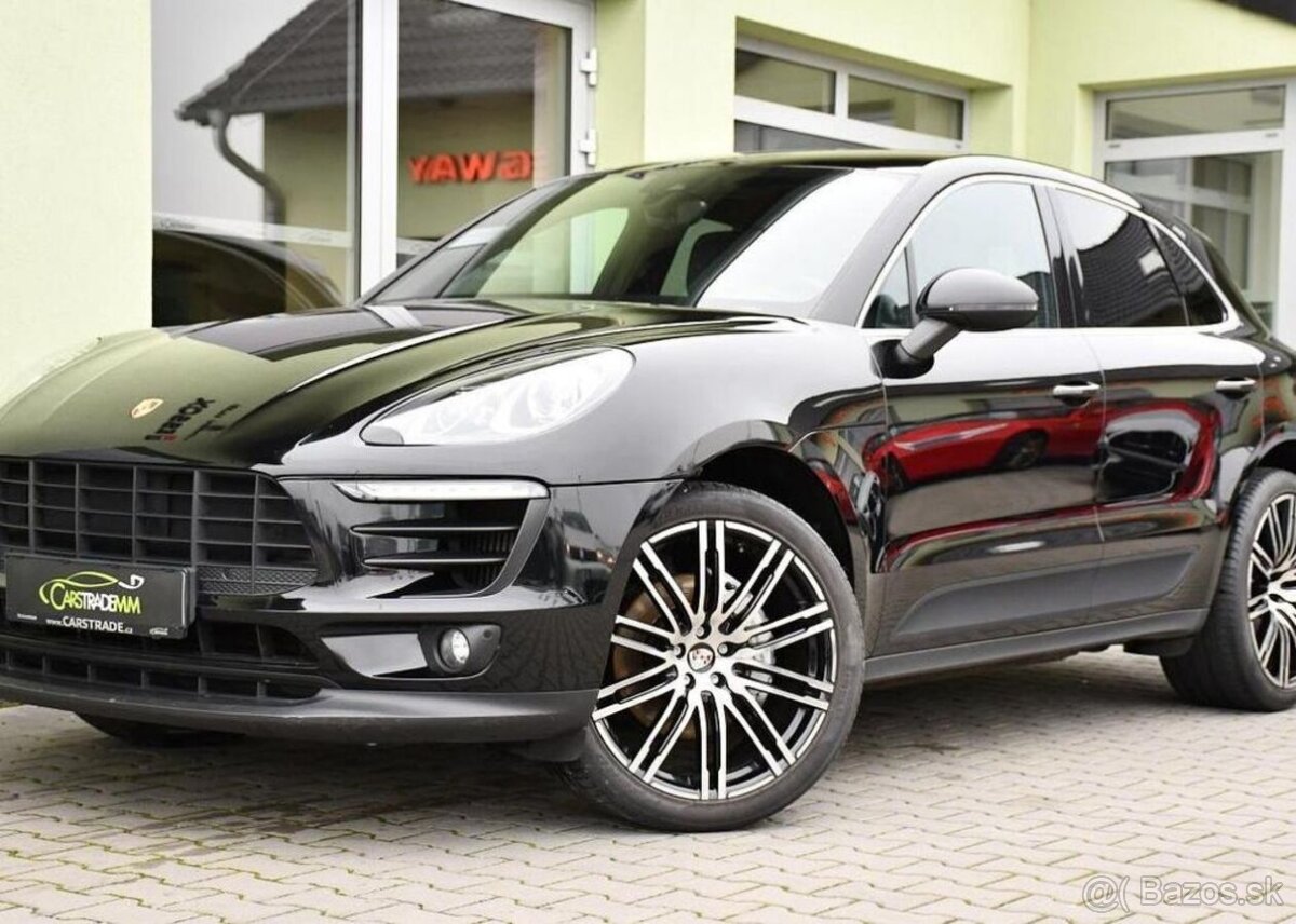 Porsche Macan S 3.0 V6 VZDUCH NAVI 2xKOLA ČR 250 kw