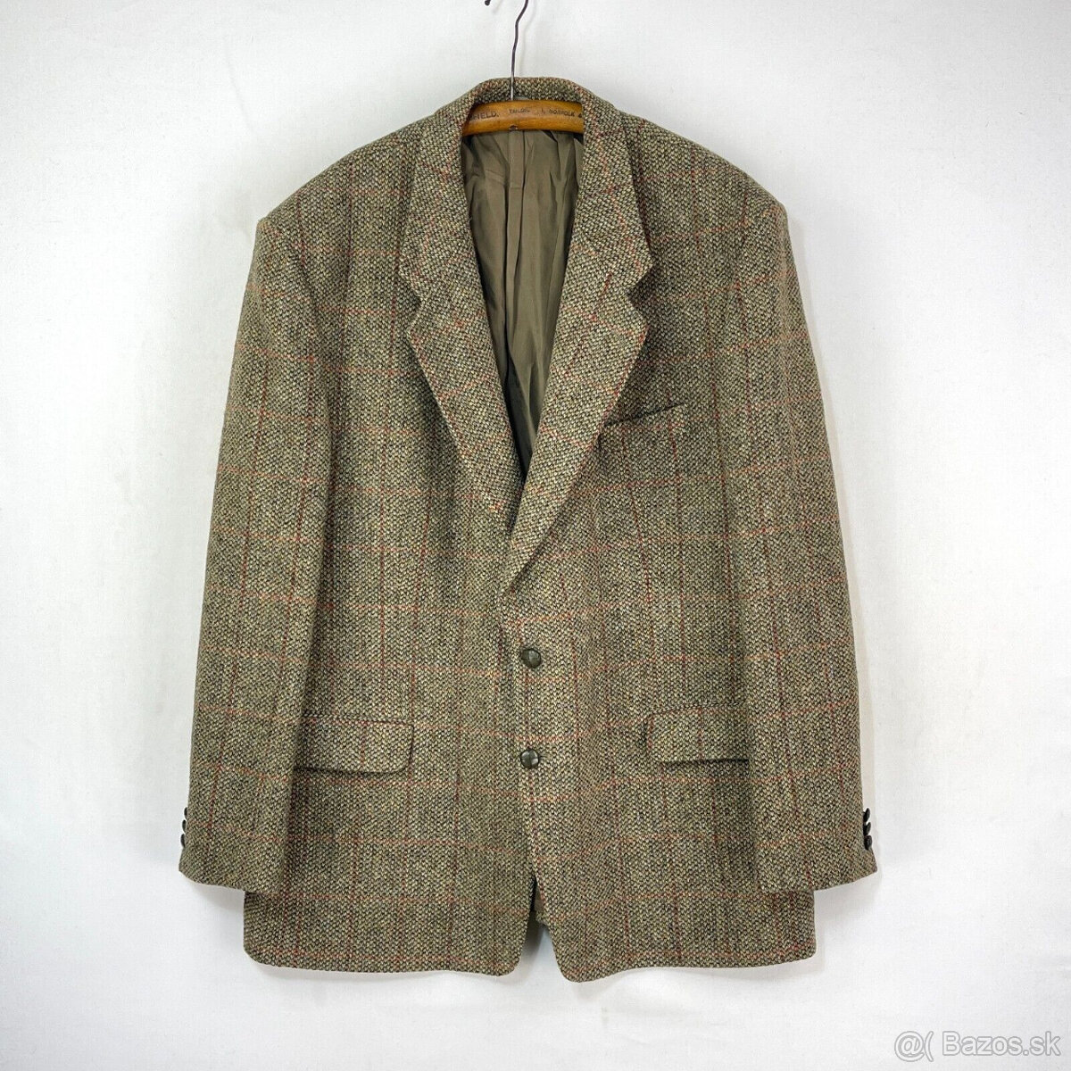 Harris Tweed sako pánske veľkosti 56-60, hnedé