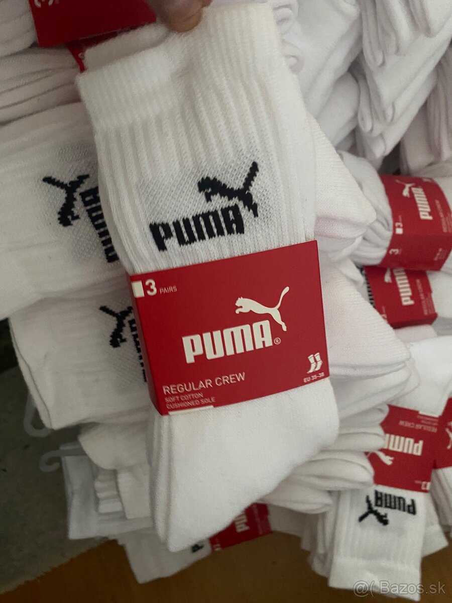 Puma ponožky nové 3 pary Veľkosť 35-38