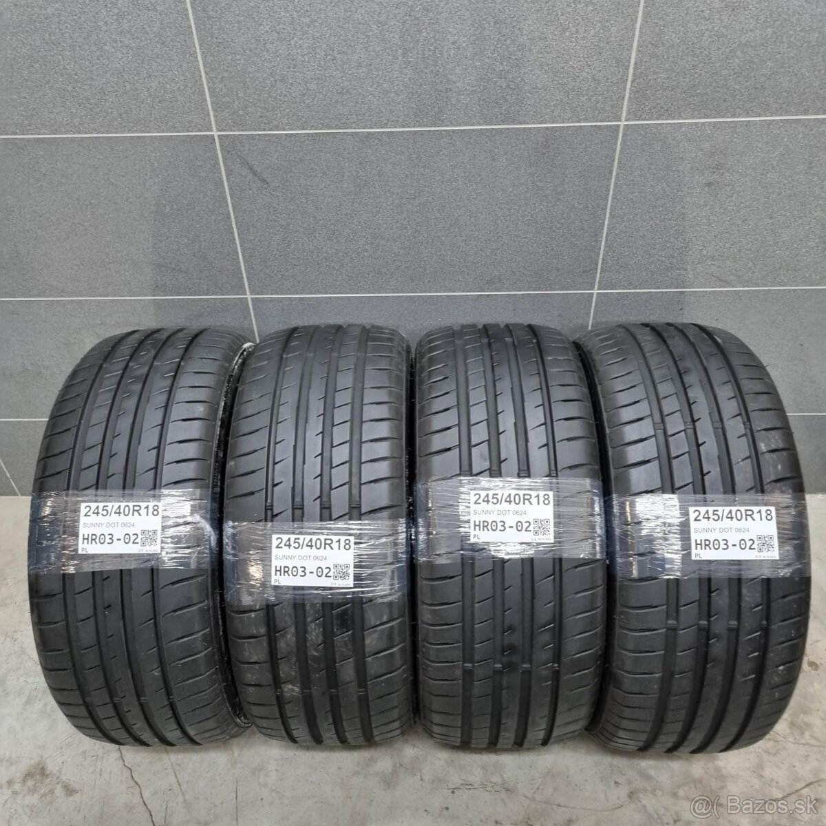 Letné pneumatiky 245/40 R18 SUNNY DOT0624