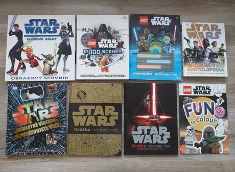 Knihy, DVD, časopisy Star Wars