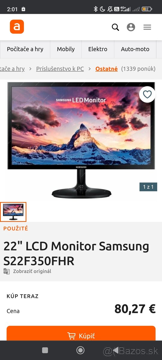 Samsung 22ka, 60HZ