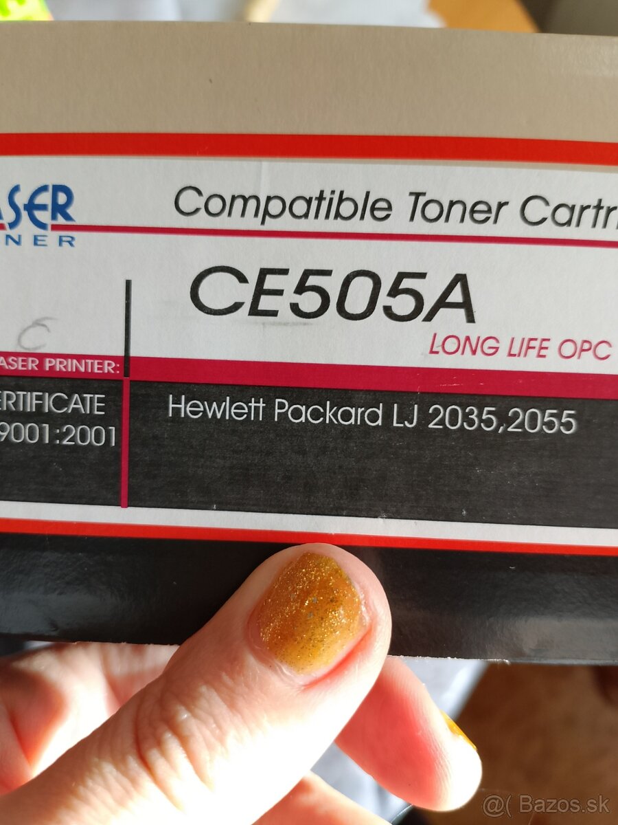 Predám toner CE505A