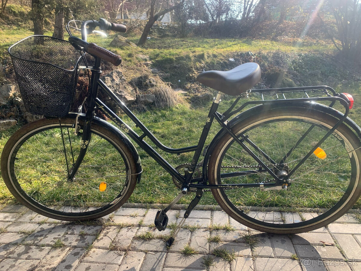 Krásny retro mestský bicykel Liberty Jasmine