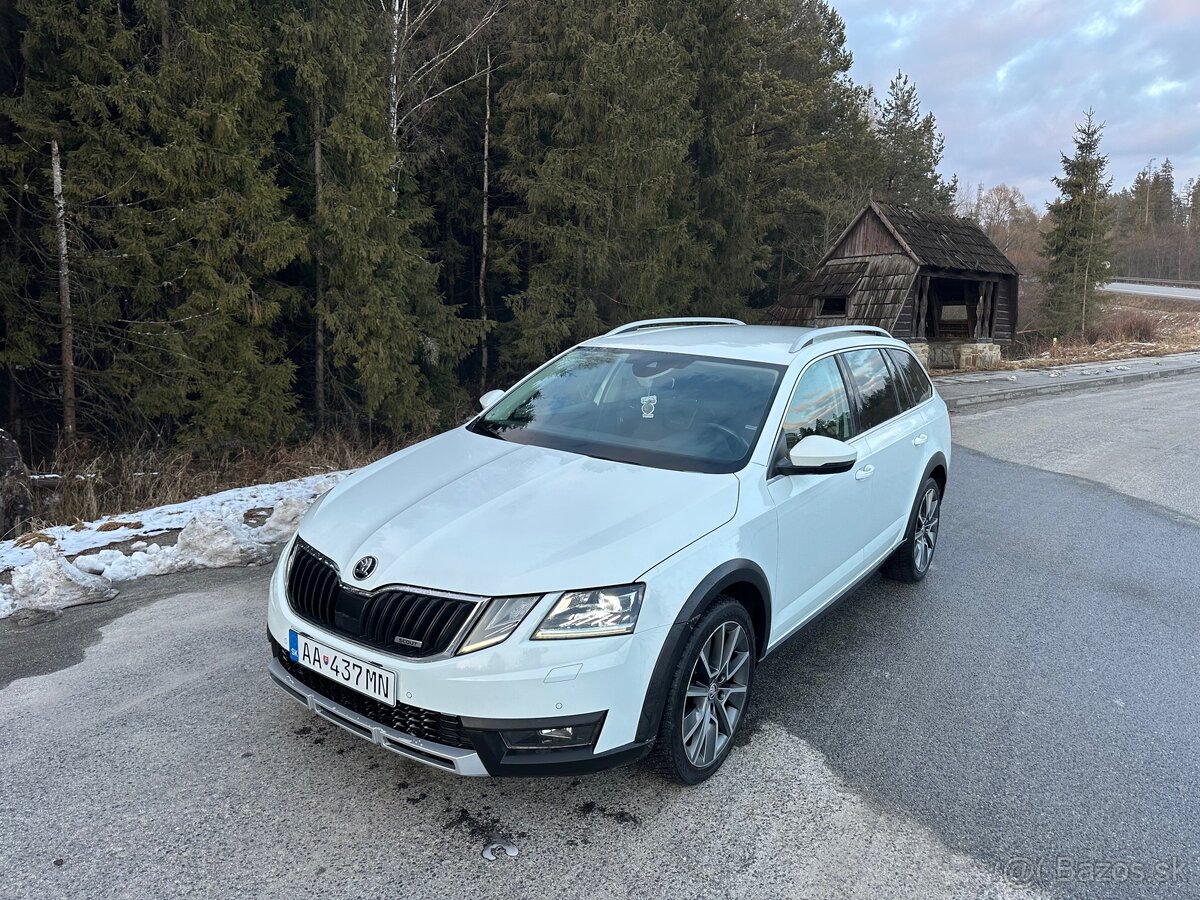 Škoda Octavia Combi SCOUT 2.0 TDI 110 kW DSG 4x4