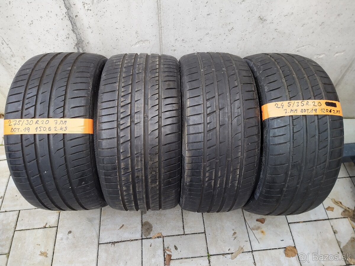 275/30 R20 245/35 r20 7.mm doveziem