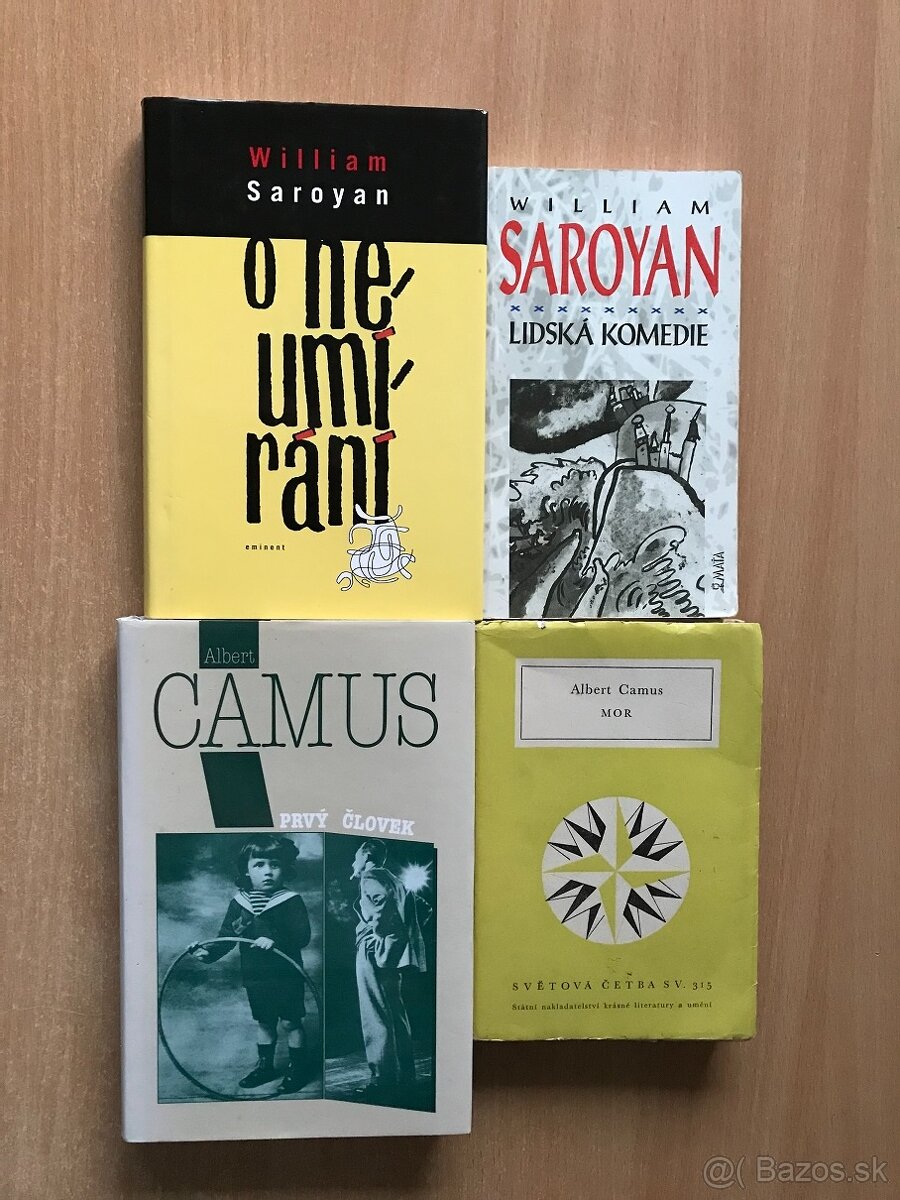 Camus, Saroyan, Young , Banáš, Bjork
