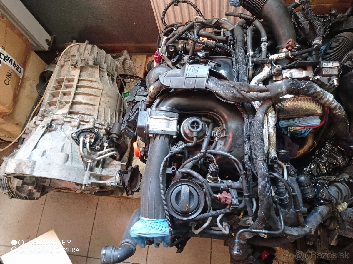 motor 3,0tdi 150kw CLAB prevodovka NKP