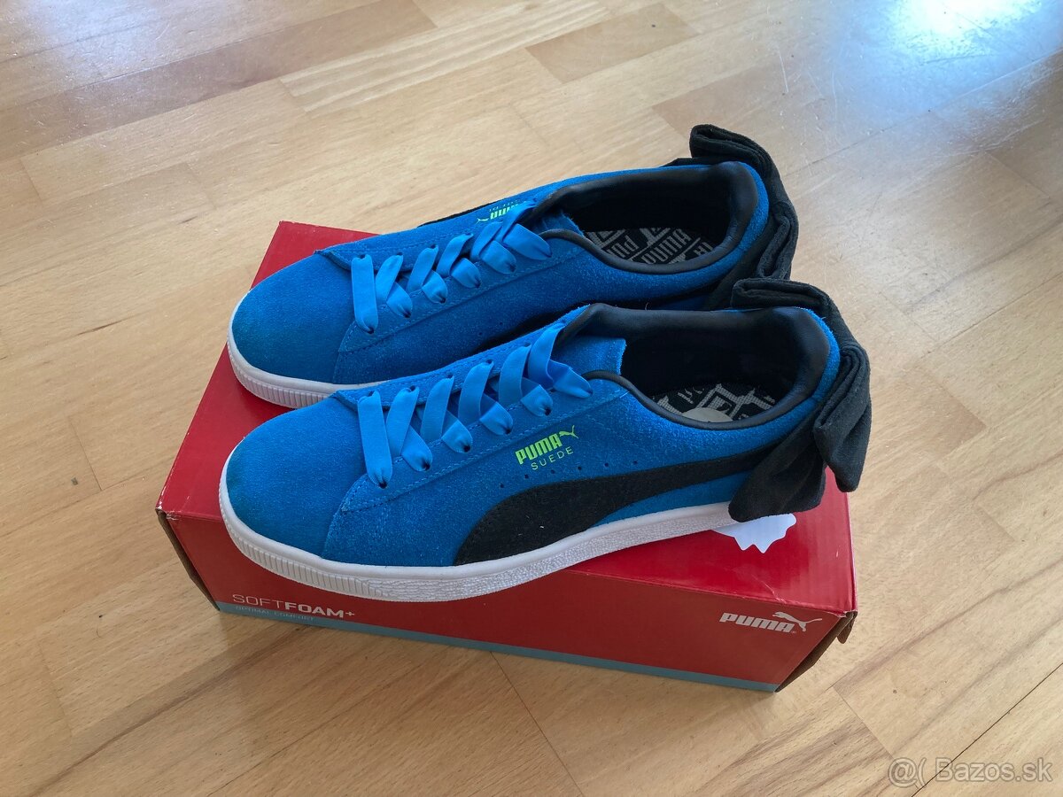 Predám dámske / dievčenské kožené tenisky Puma Suede v. 36