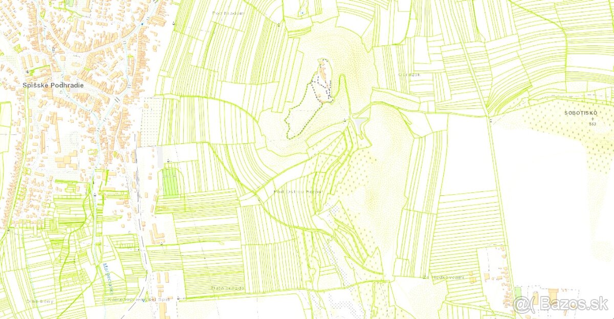 Predám ornú pôdu v okolí Spišského hradu