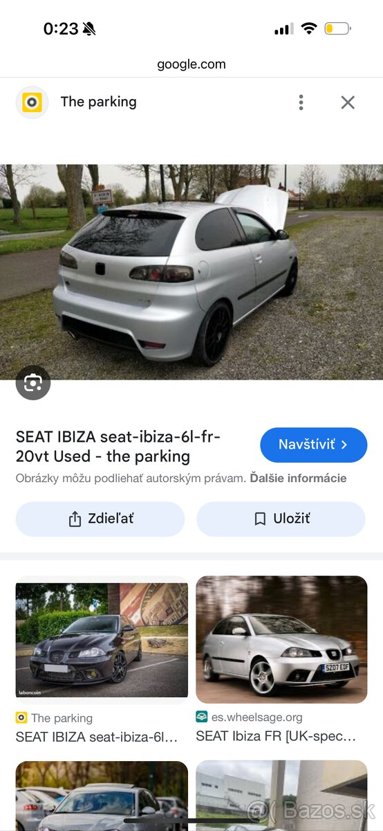 Kupim ibizu 6l cupra fr