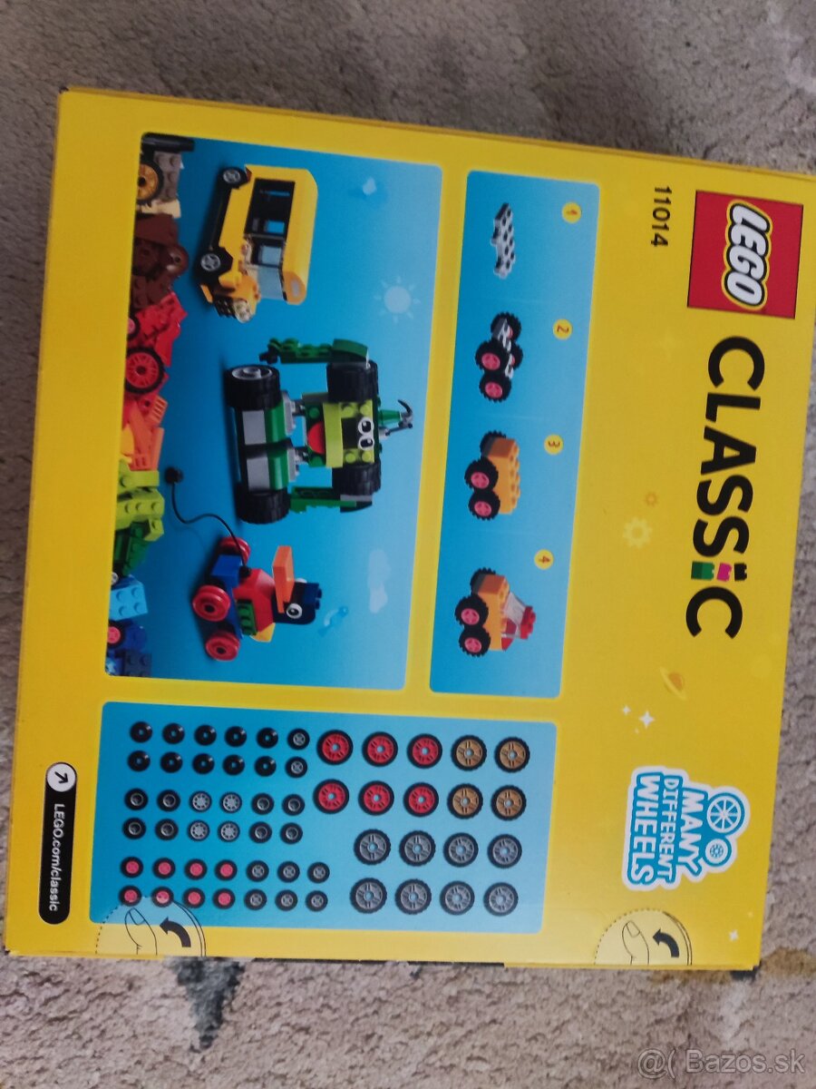 Lego classic kolesá