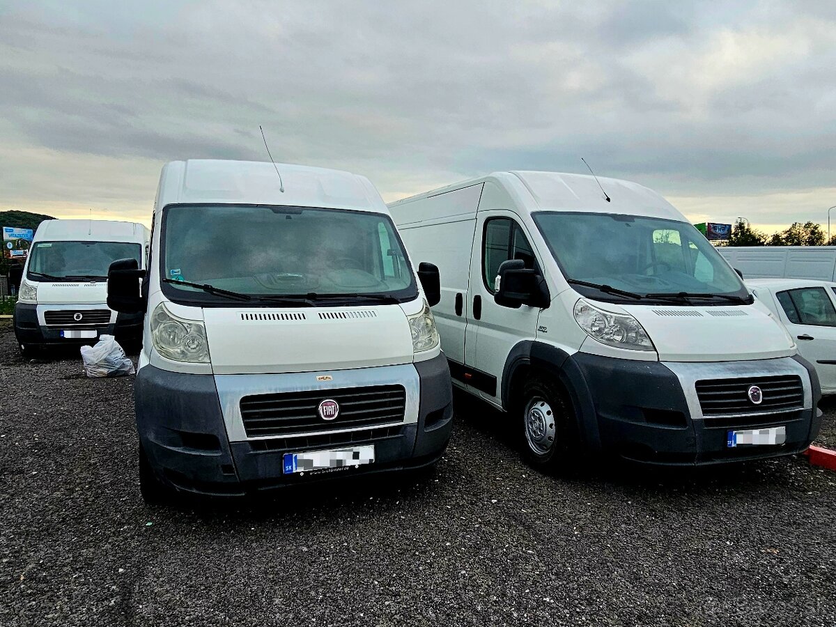 5x Fiat Ducato  2 kusy -L3H2 ● 3 kusy Maxi L4H2