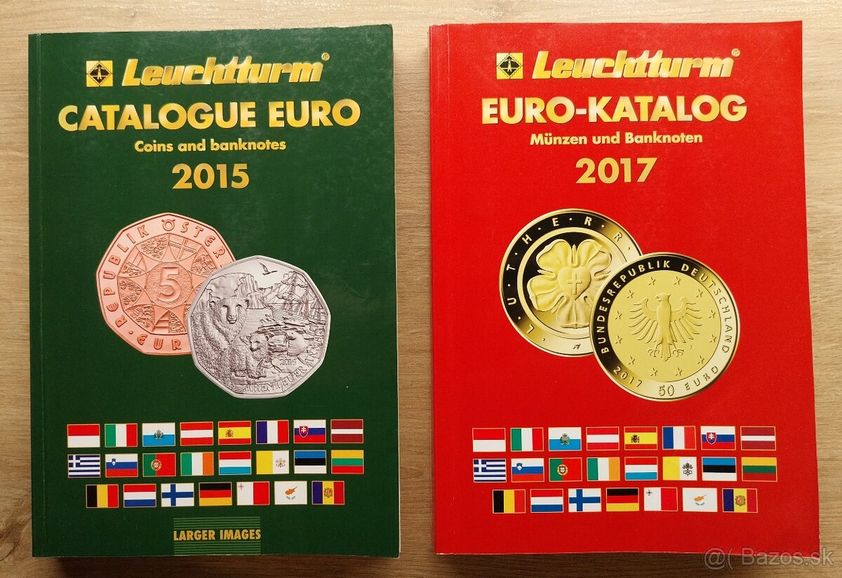 Katalógy euromincí