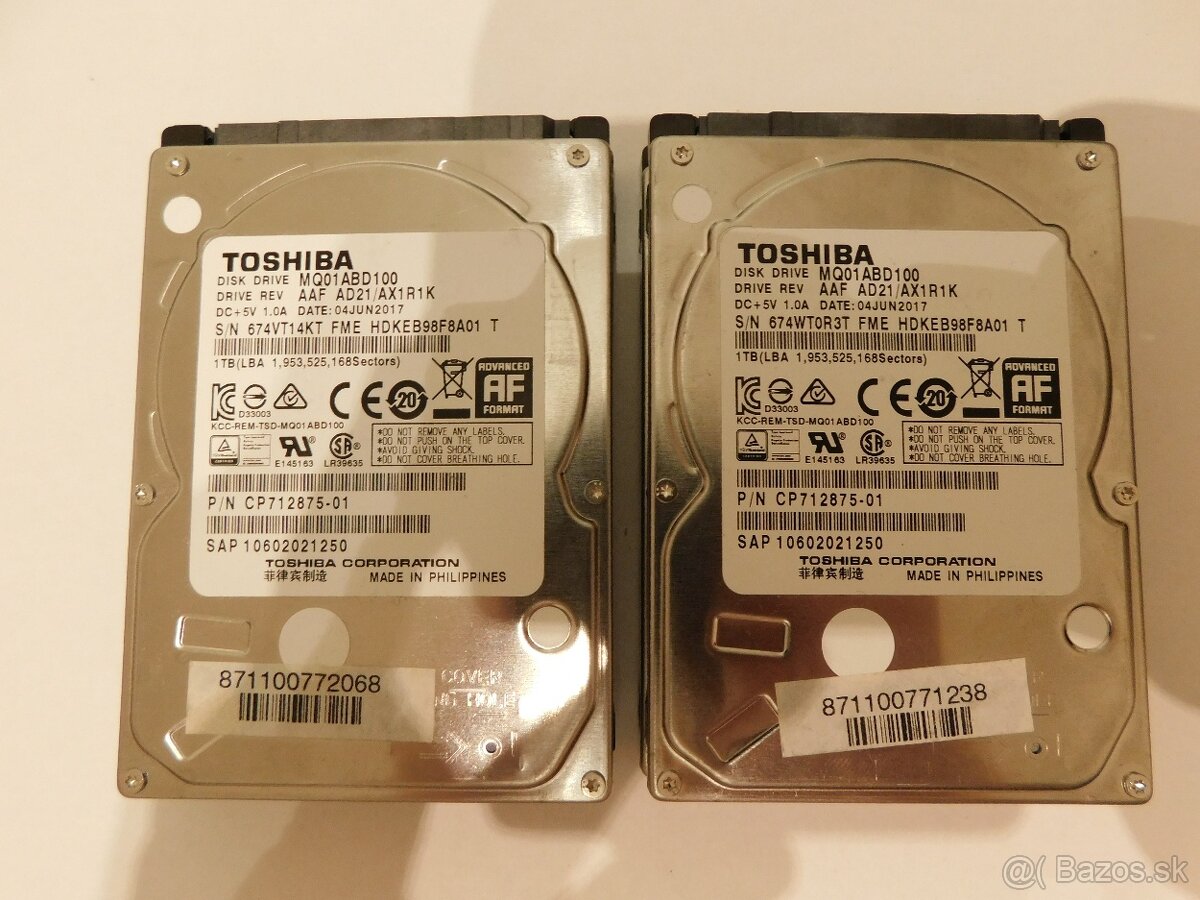 Toshiba MQ01ABD100 1TB