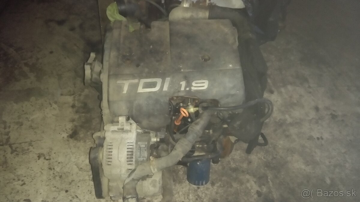 VW 1,9tdi 66kw motor