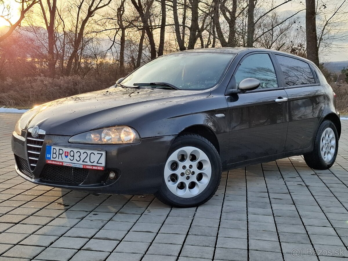 Alfa Romeo 147  1.9jtd 110kw 150koní  Manuál 6-rychlostný