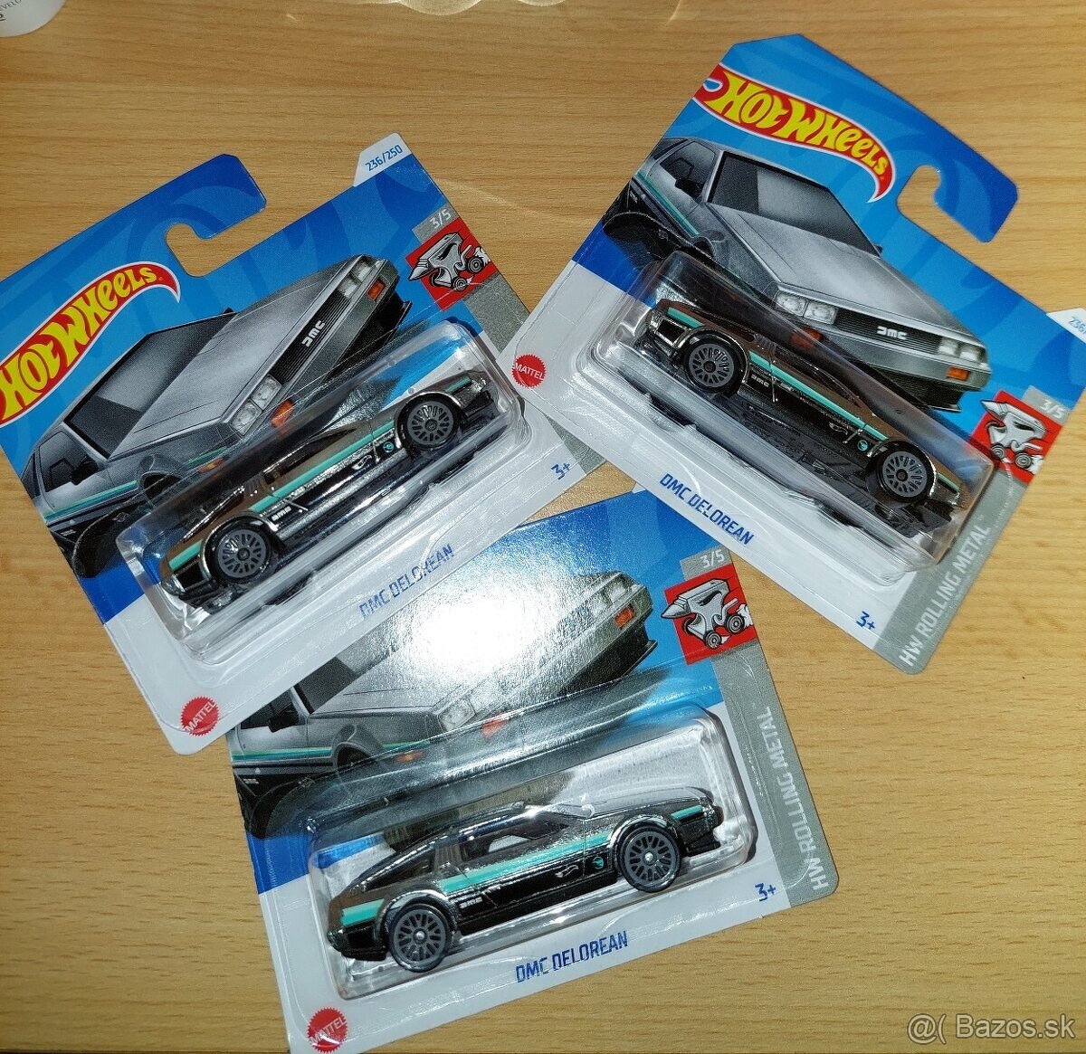 Hotwheels 1:64 DMC Delorean TH