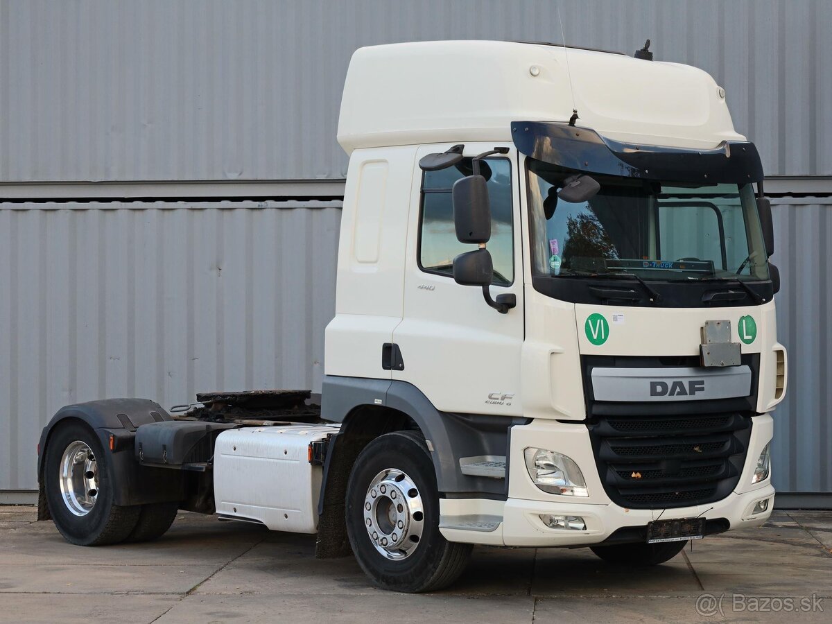 DAF CF 440, ADR EURO 6, STANDARD, AUTOMAT, ADR, HLINÍKOVÁ KO