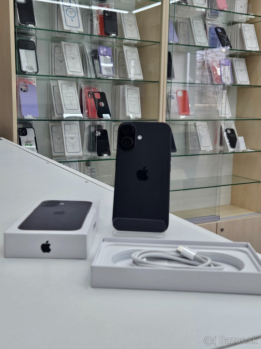 Apple Iphone 16 256GB Black | ZÁRUKA