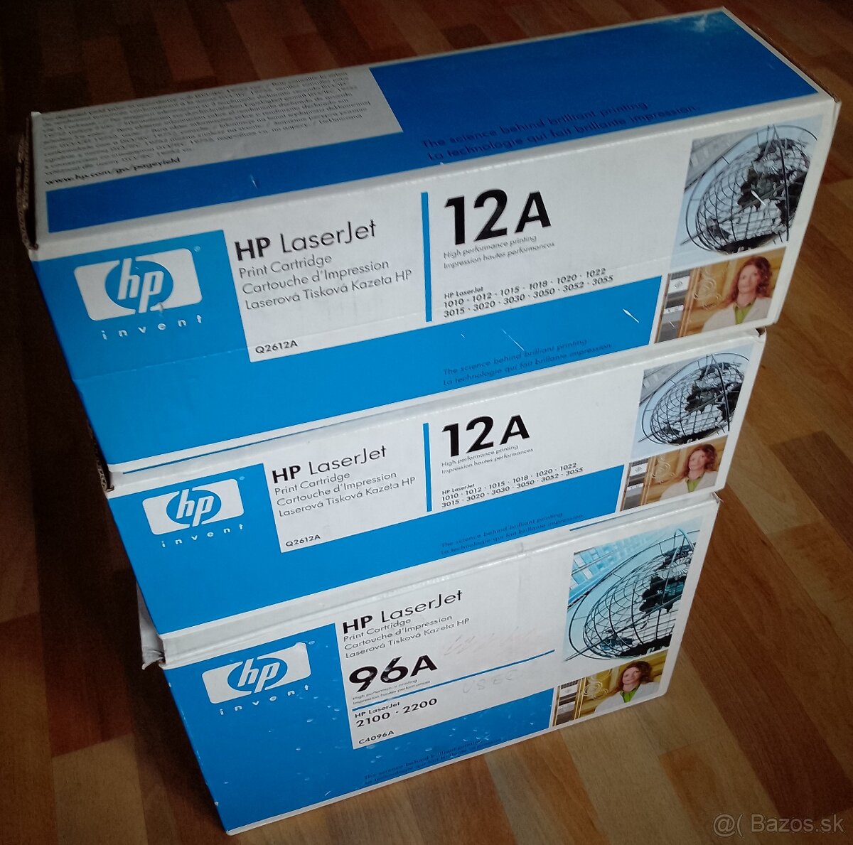 HP LaserJet 96A, Epson T1281 a iné