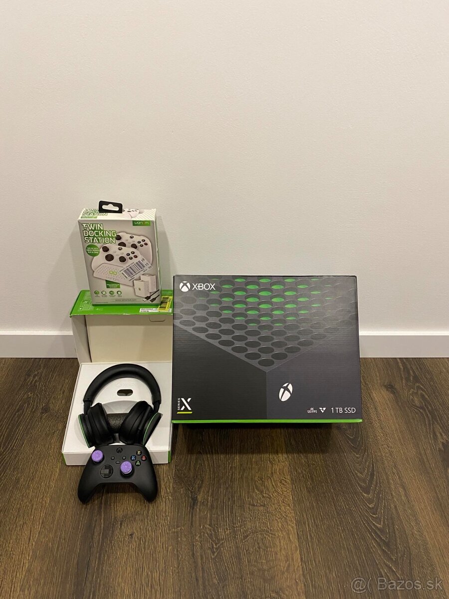 Xbox Series X +komplet príslušenstvo