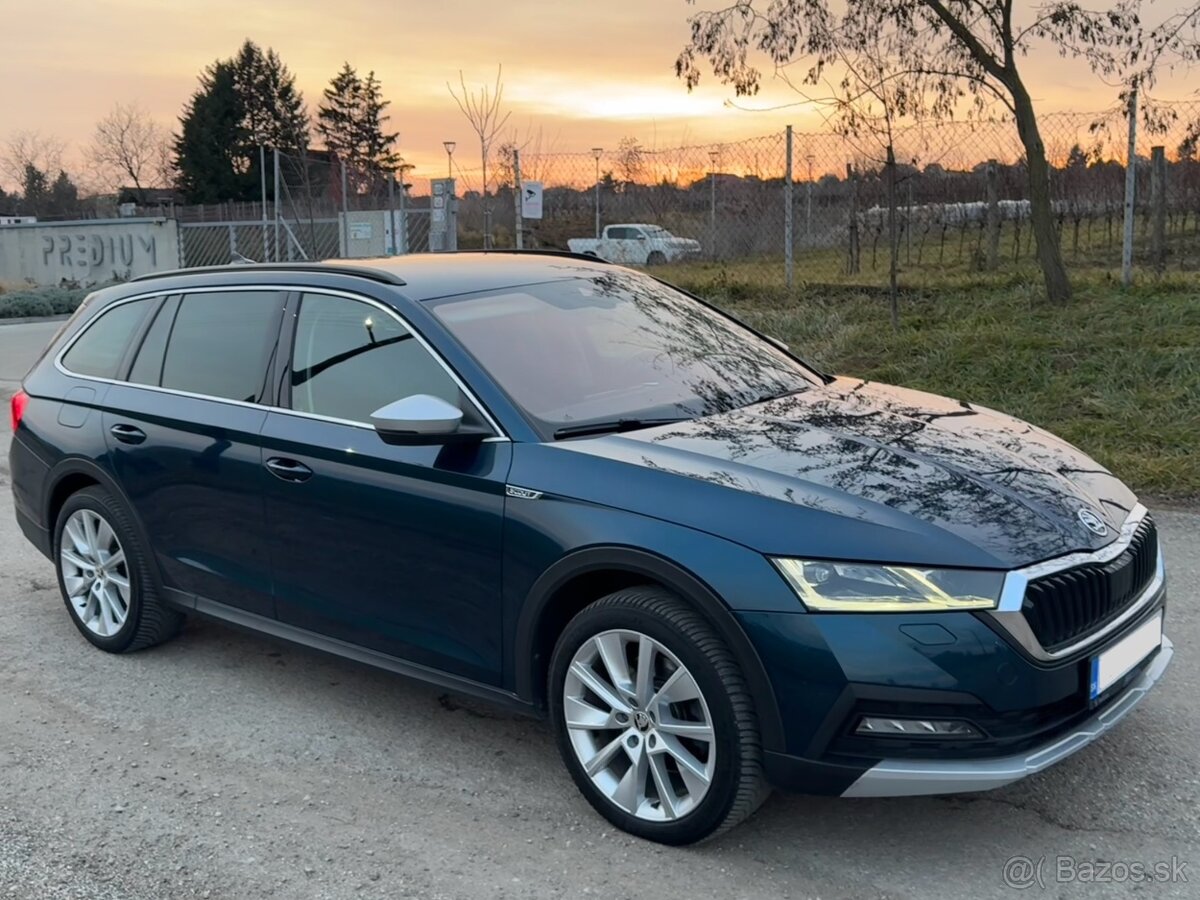 Škoda Octavia IV Scout 2.0 TDi 4x4 DSG 147kw r.v. 3/2021