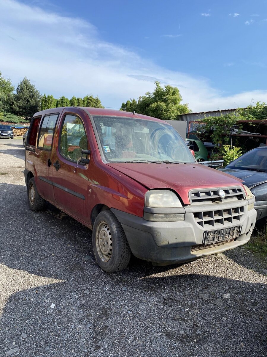 ROZPREDÁM Fiat Doblo SX 1.9JTD