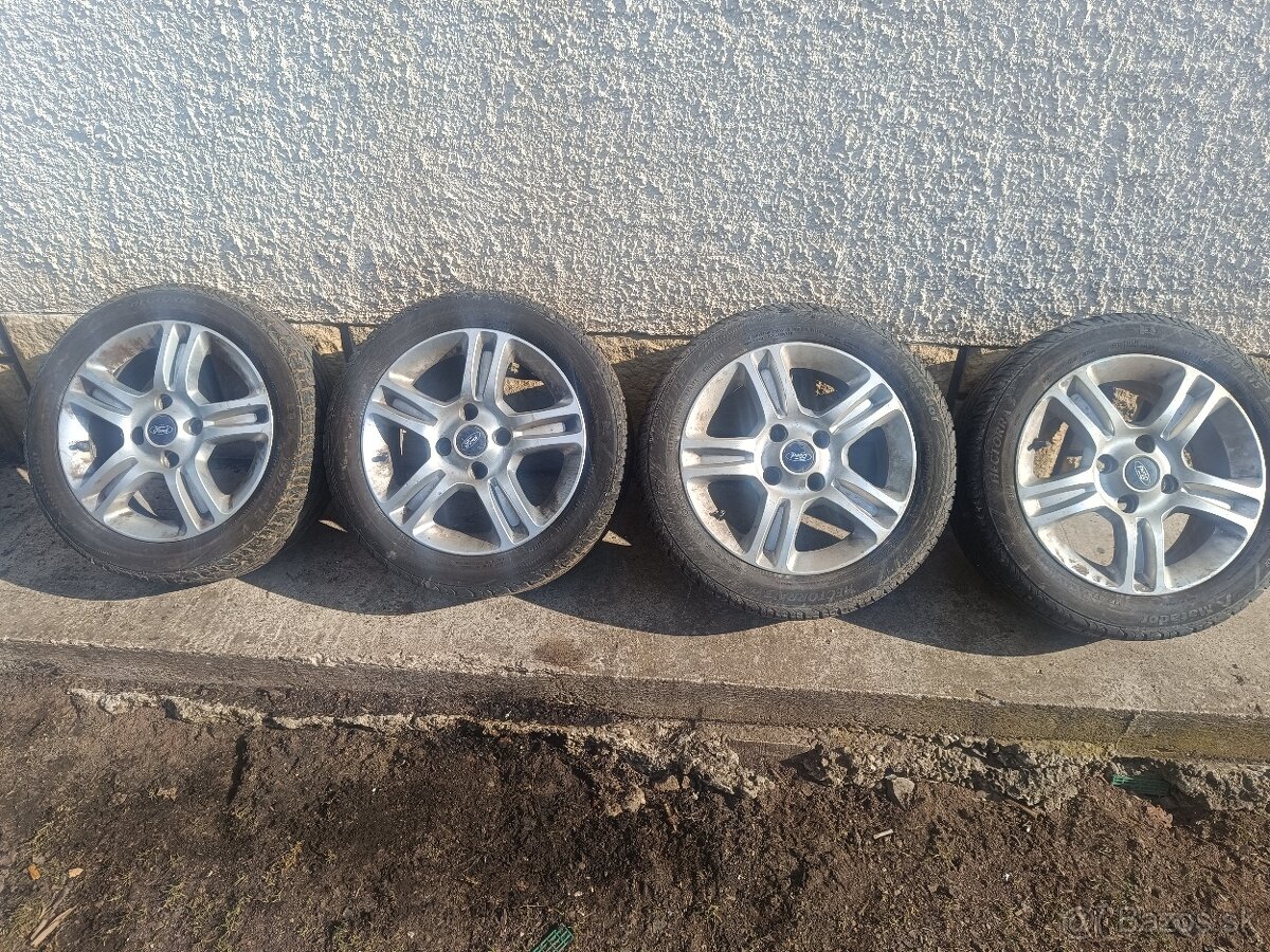 Letná sadá kolies 4x108 Ford fiesta