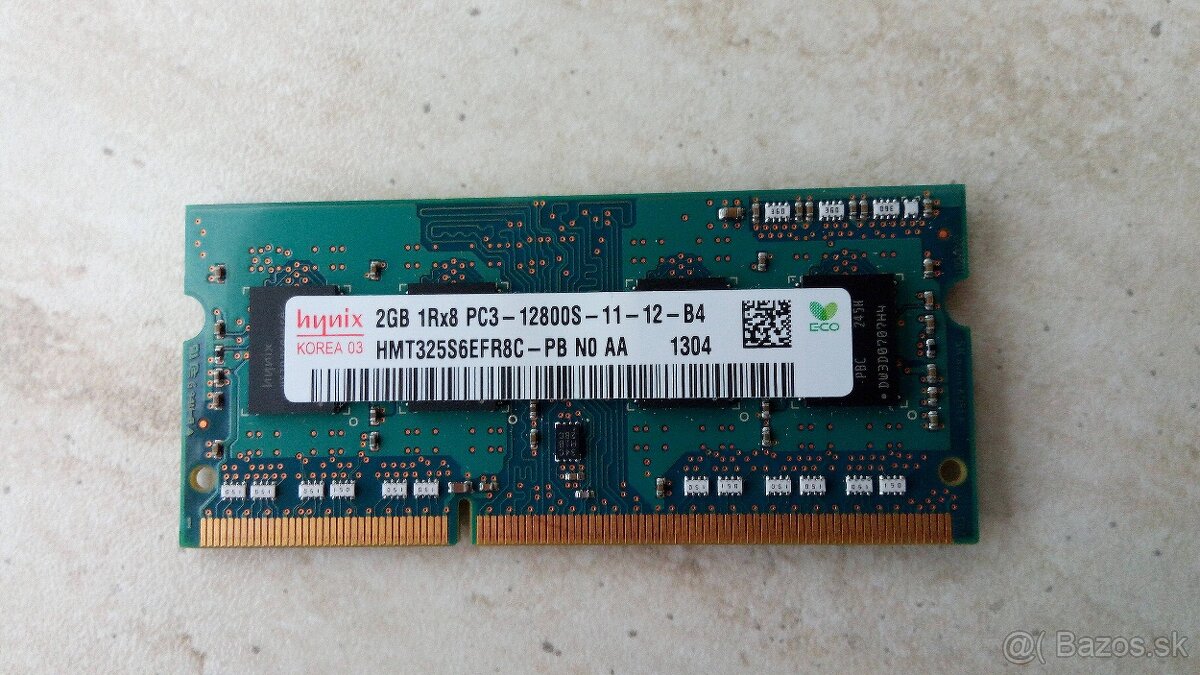 Pamäť RAM DDR3 2GB