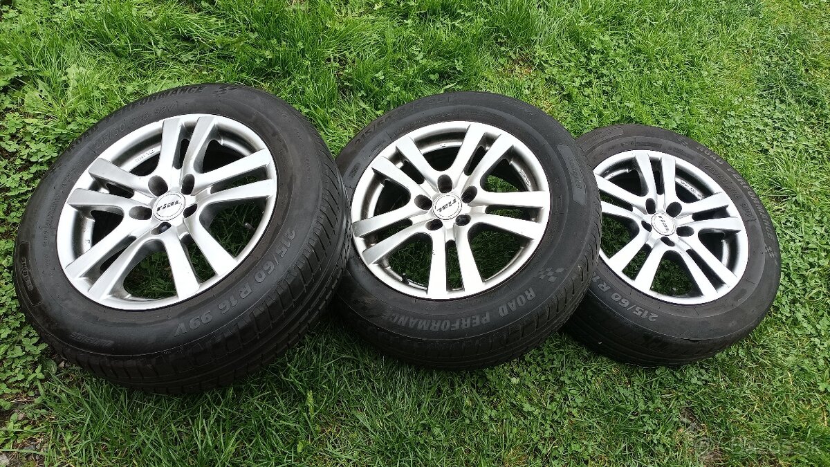 ALU disky 5x100 R16 subaru Forester