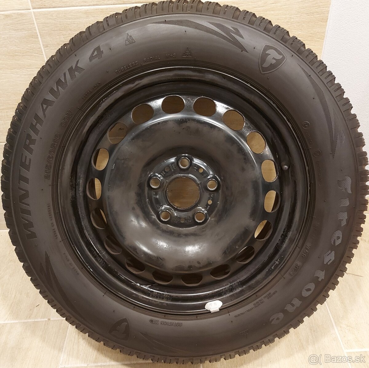 Originálne zimná sada VW - 5x112 r16 + 215/60 r16