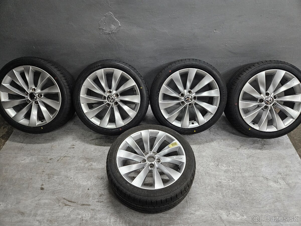 Predám alu disky Turbine Interlagos 5x112 r18