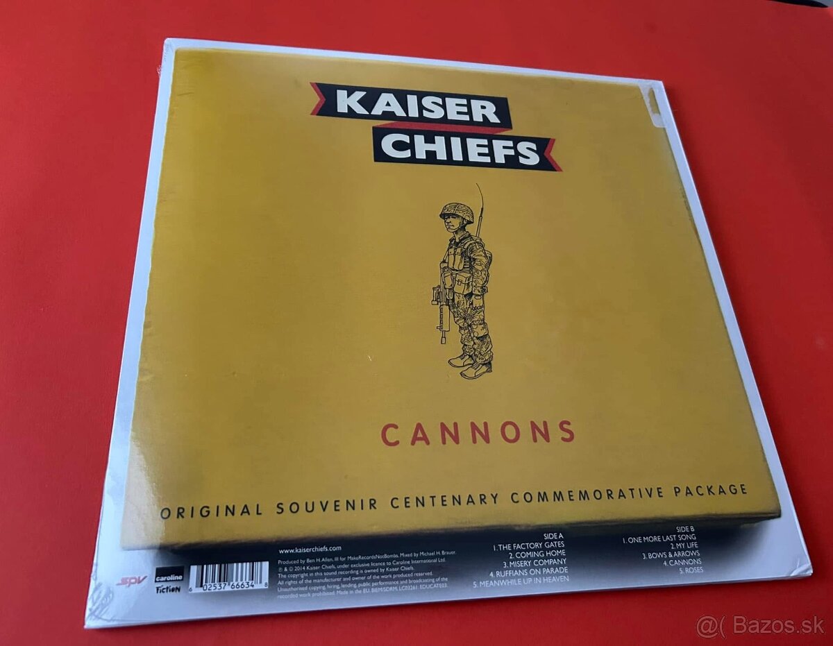 KAISER CHIEFS - CANNONS Lp