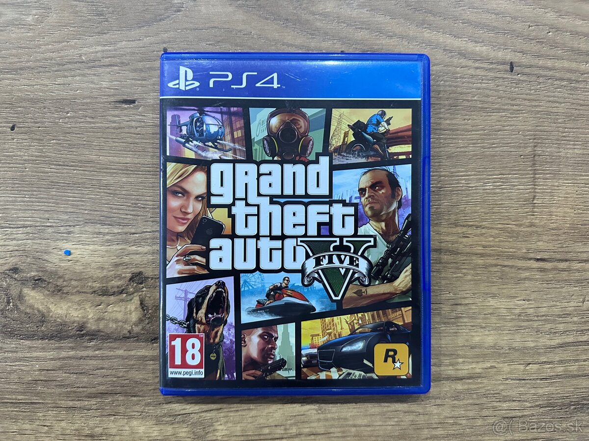 Hra na PS4 - GTA V