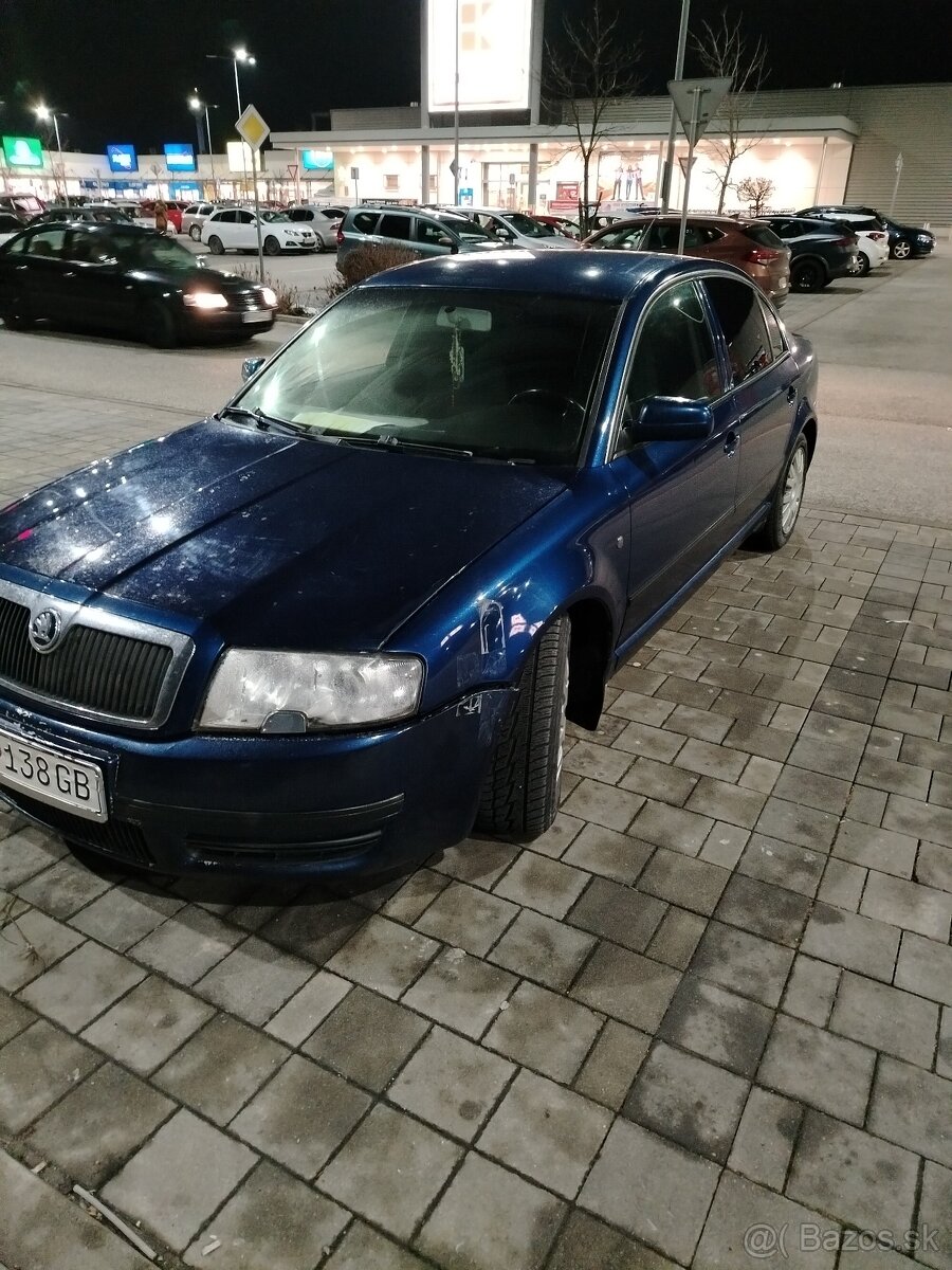 Škoda superb1 1.8 benzín+LPG 110kw