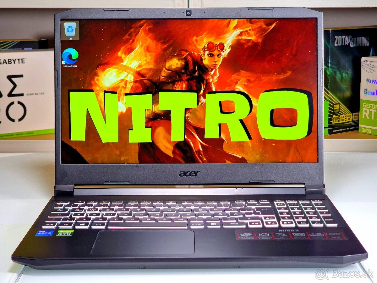 Herný notebook ACER NITRO | i7-11800H | RTX 3070 8GB | 16GB